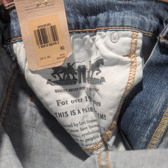 Levi's | 569 Loose Straight Fit Men's Jeans In Soak It Up Stretch - Picture 9 of 12